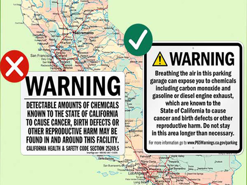 Chemical Warning Map